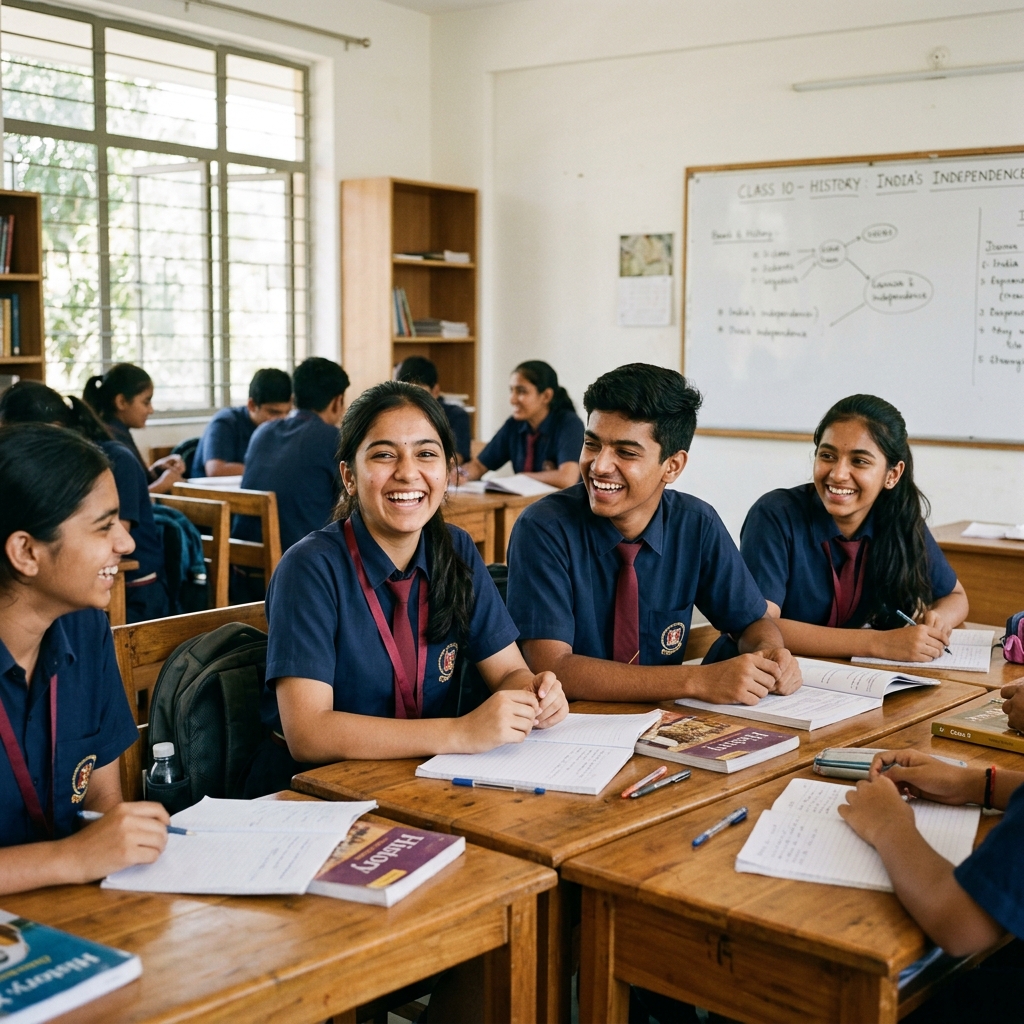 A day in Class 9